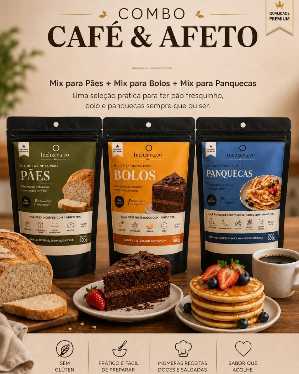 Combo Café & Afeto