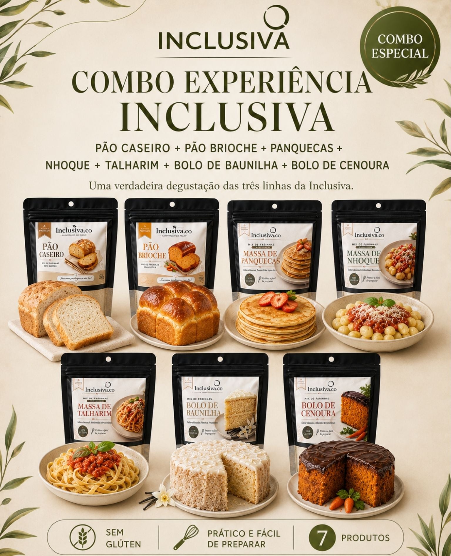 Combo Experiência Inclusiva