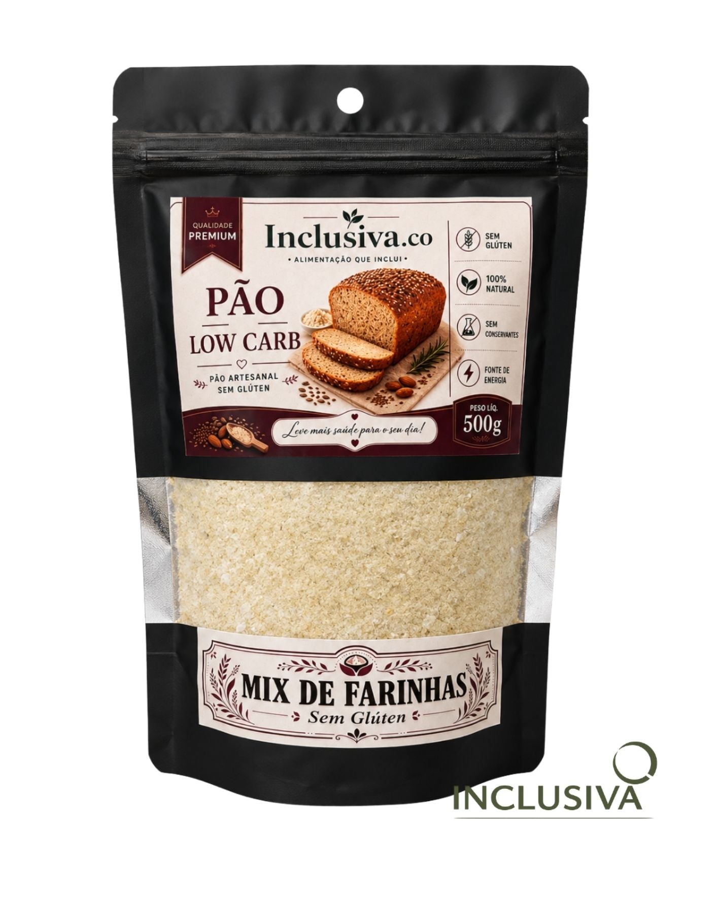 Pão LowCarb: Mais sabor, menos carboidratos