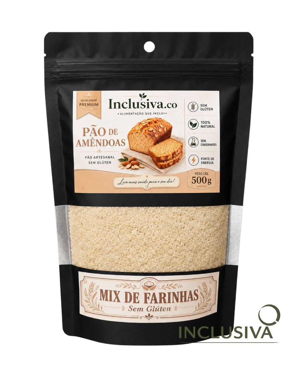 Pão de Amêndoas: Delicado, nutritivo e cheio de sabor