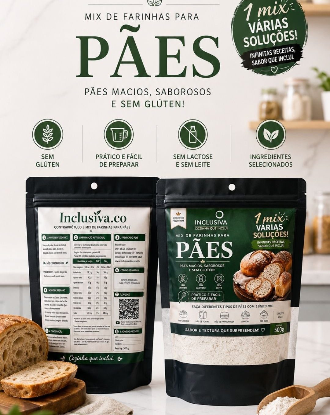 Mix para Pães